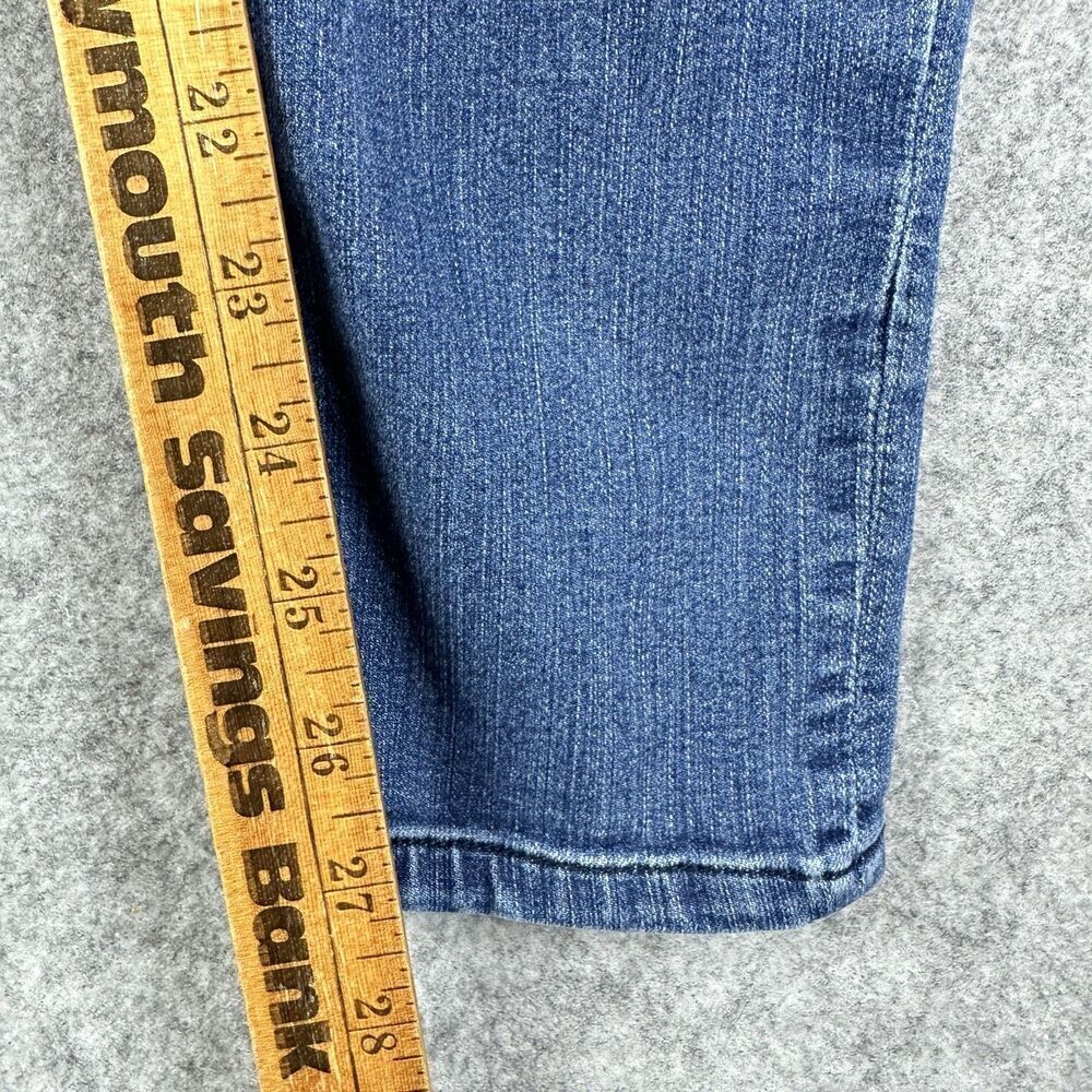 Democracy Ab Technology Jeans Womens 6 Blue Skinny Ankle Everyday Stretch Denim - Picture 14 of 15